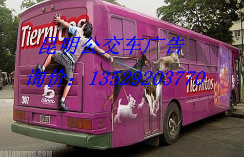 昆明公交車車內(nèi)廣告公交視頻