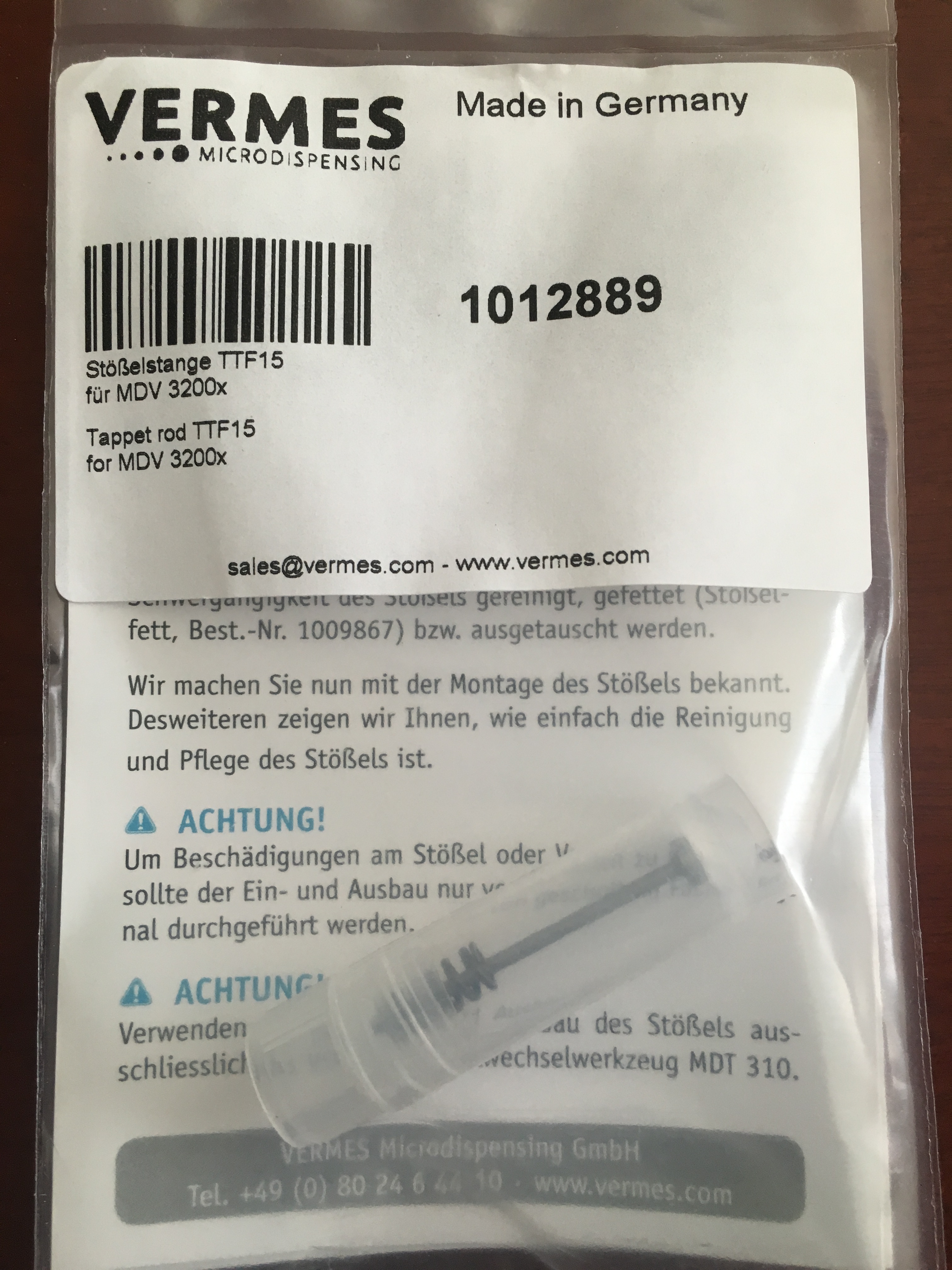 VERM配件--撞針 10128圖片