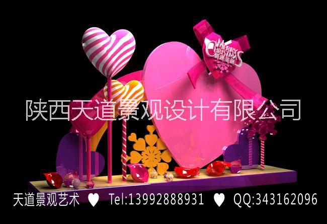 西安圣誕節(jié)美陳裝飾   西安商場圣誕節(jié)美陳設(shè)計(jì)