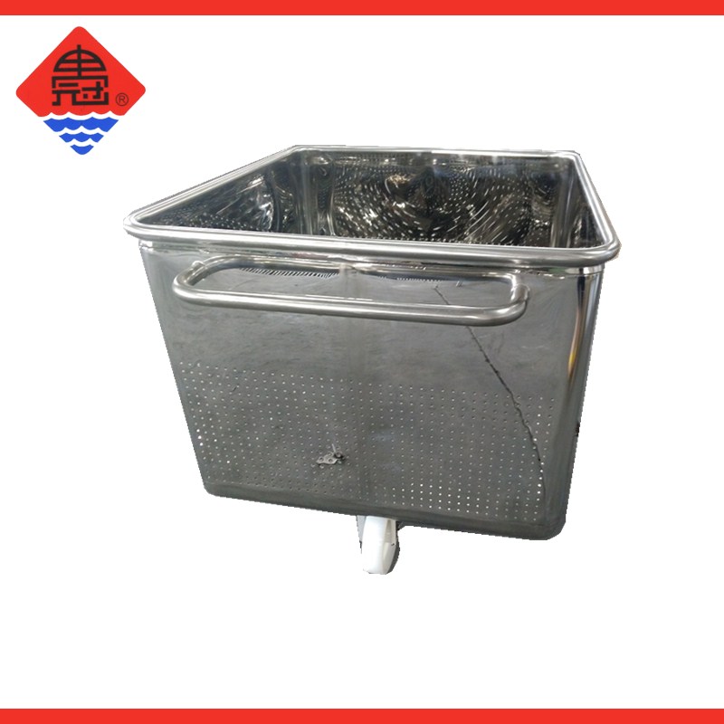 不銹鋼沖孔肉料車圖片/不銹鋼沖孔肉料車樣板圖 (3)