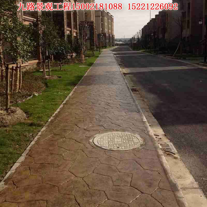 混凝土壓模圖片/混凝土壓模樣板圖 (3)