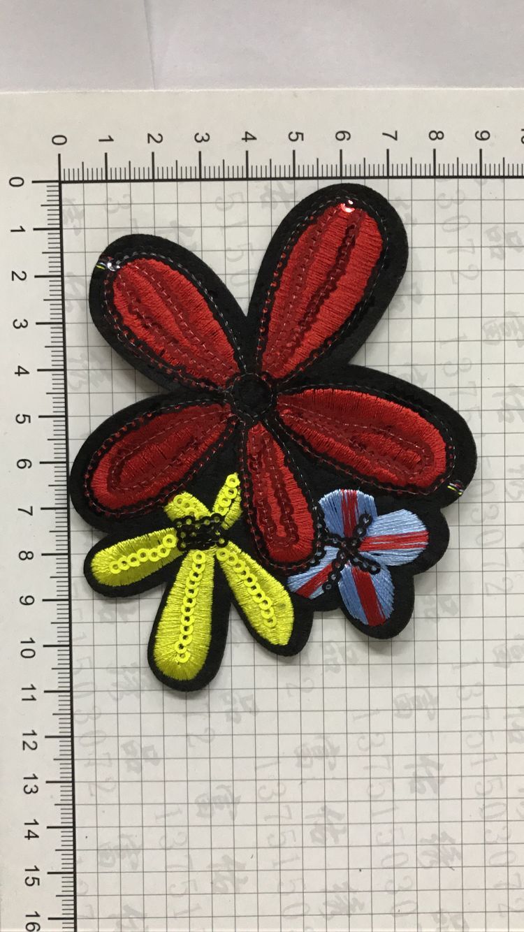 佛山繡花章圖案廠家圖片