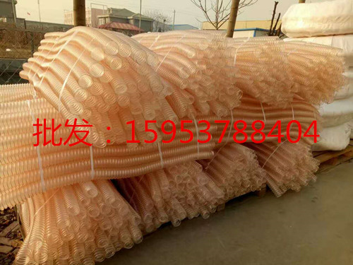 重慶聚氨酯風(fēng)管PU木工吸塵軟管圖片