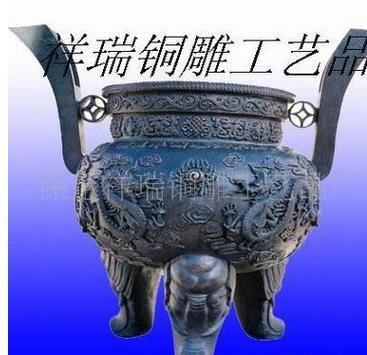 銅雕工藝品香爐圖片/銅雕工藝品香爐樣板圖 (2)