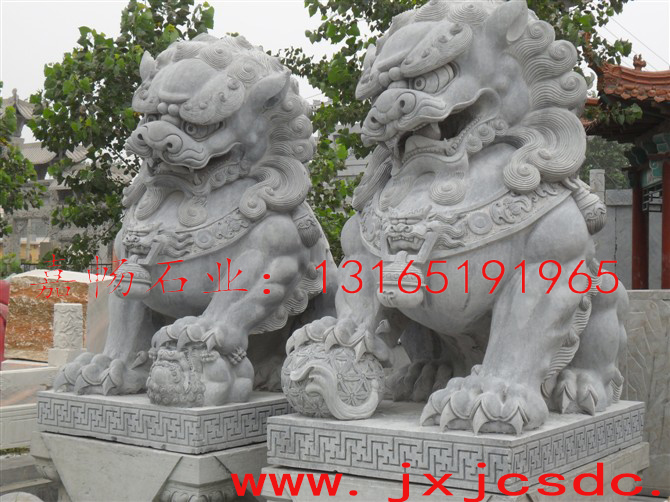 石獅子圖片/石獅子樣板圖 (2)