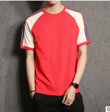 2017春夏韓版男士短袖t恤 韓版男士短袖t恤純棉 男士短袖t恤