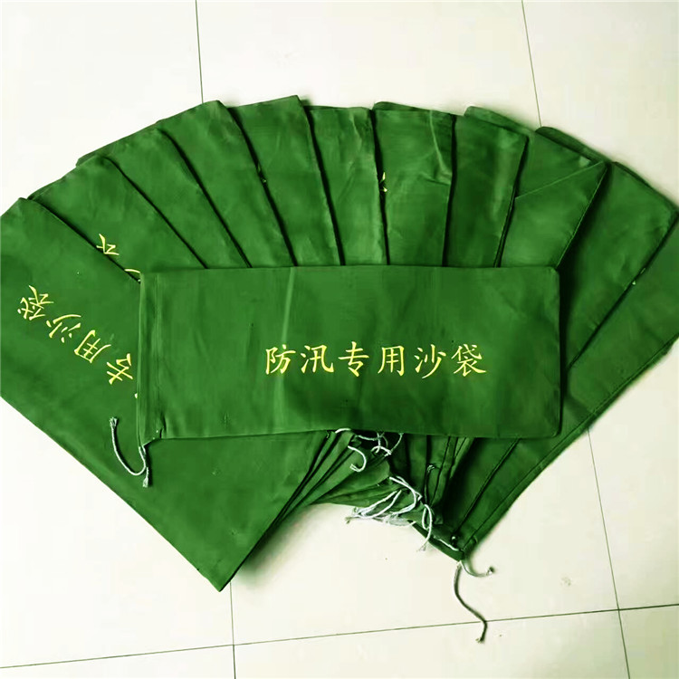 有機(jī)硅帆布防汛沙袋圖片