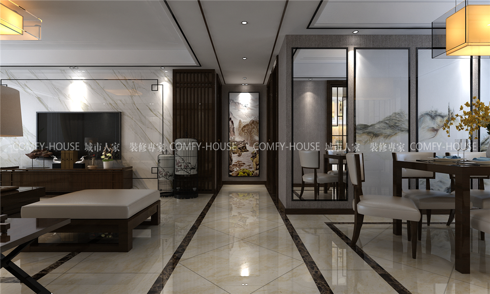 濟南魯中康橋裝修效果圖圖片