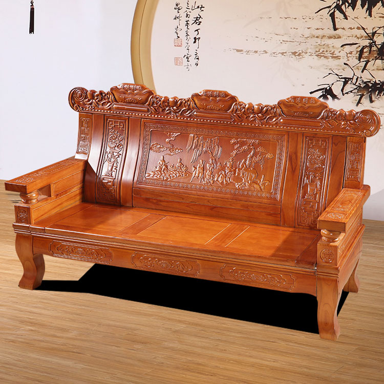 雕花沙發(fā)圖片/雕花沙發(fā)樣板圖 (4)