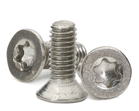 不銹鋼梅花沉頭螺絲定制，深圳世世通非標(biāo)螺絲定制生產(chǎn)廠家