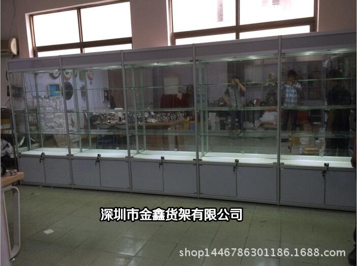 樣品展示玻璃柜圖片