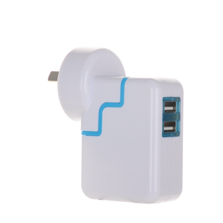 深圳正白手機充電器生產(chǎn)廠家 HTC手機充電器雙口usb充電頭