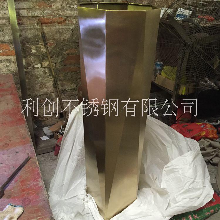 定制不銹鋼裝飾花盆圖片/定制不銹鋼裝飾花盆樣板圖 (1)