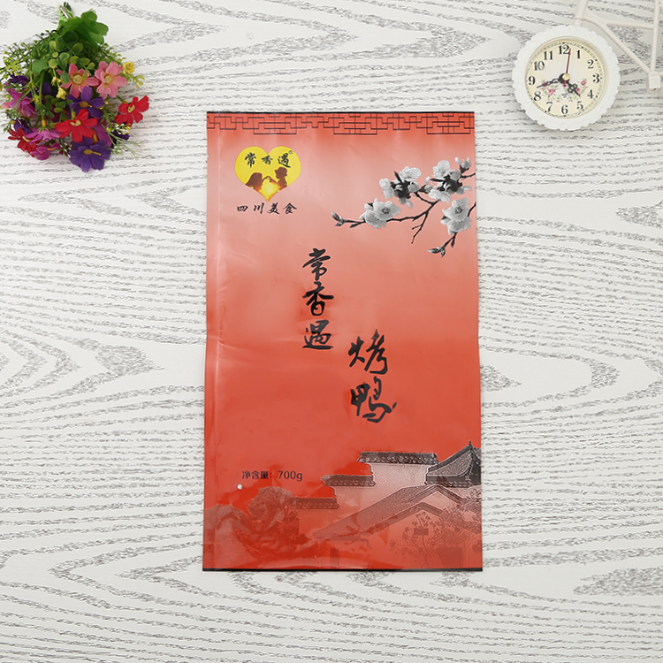 精美印刷三遍封香腸袋圖片/精美印刷三遍封香腸袋樣板圖 (2)