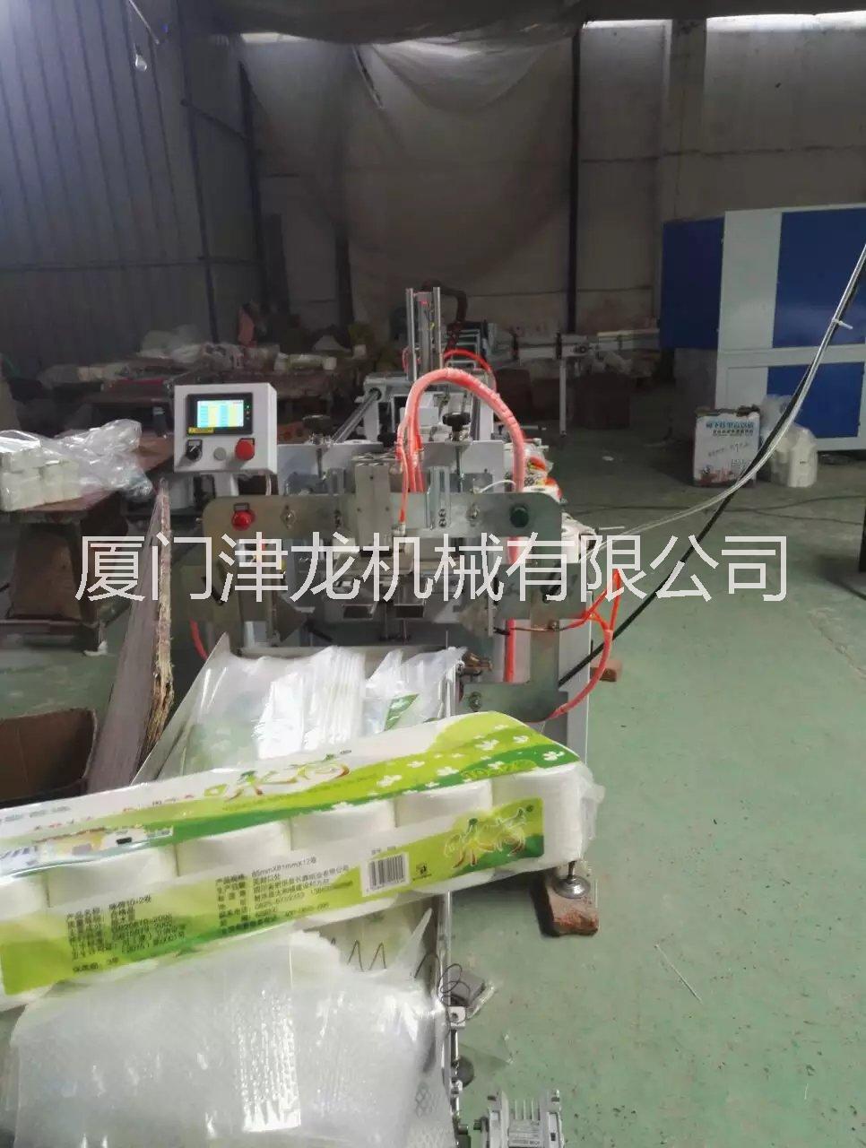 全自動(dòng)圓卷紙多粒包裝機(jī)圖片