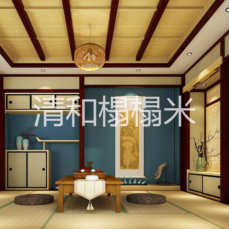 成都日式榻榻米實(shí)木整屋定制圖片