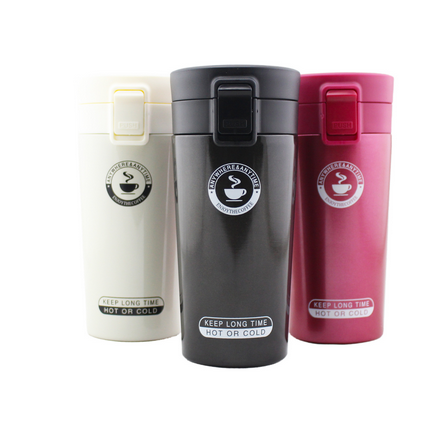 新款304真空不銹鋼汽車載保溫杯日本咖啡杯時尚廠家定制廣告禮品