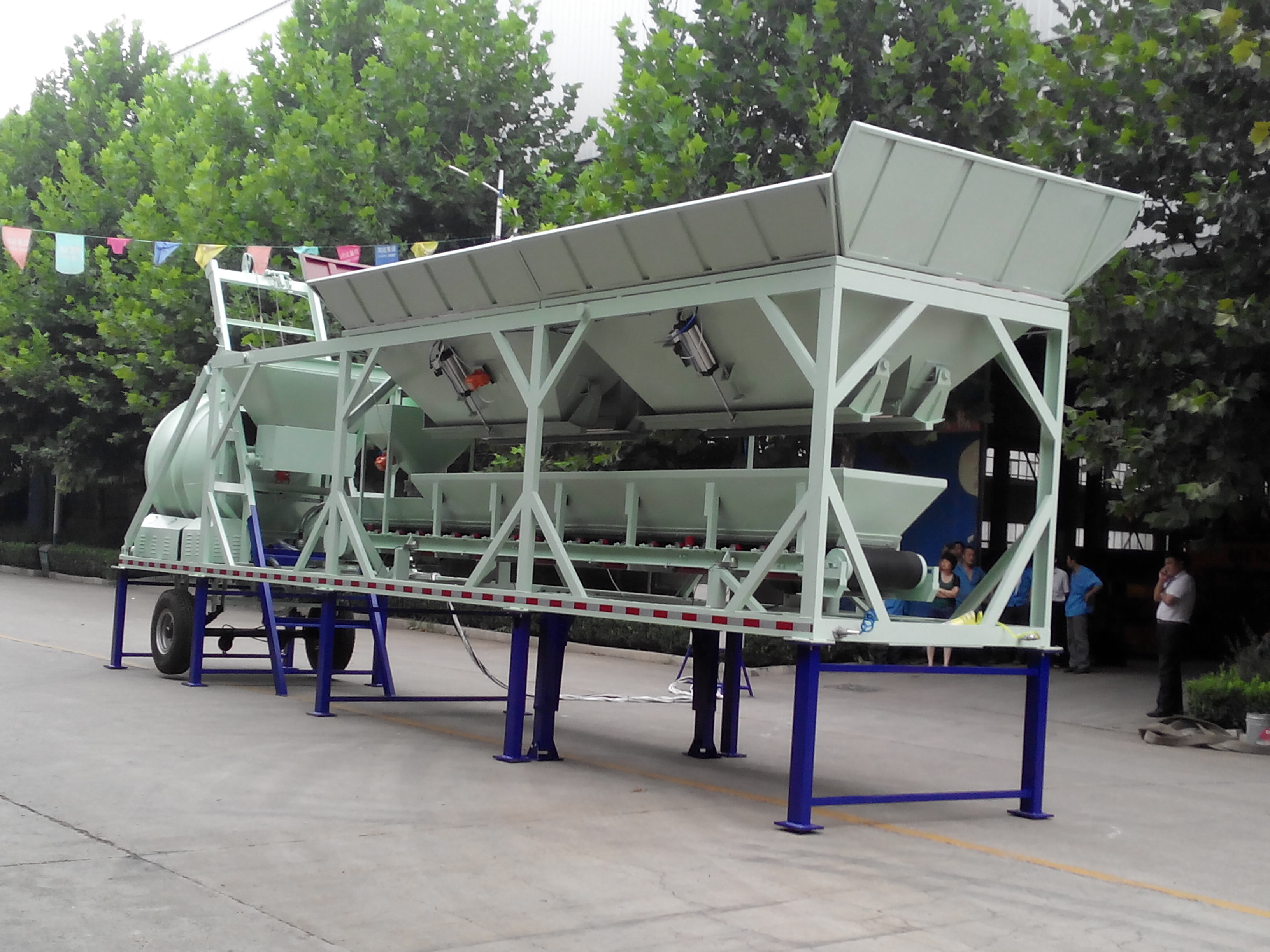 小型混凝土攪拌站圖片