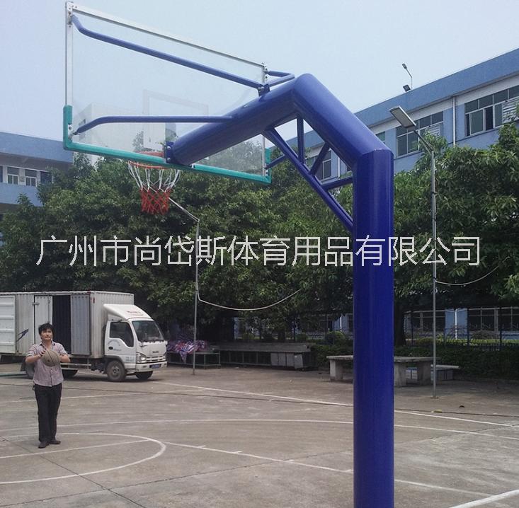 籃球架廣州戶外藍(lán)球架廠家圓管固定式籃球架廠家直銷零售批發(fā)廣州籃球架番禺籃球架