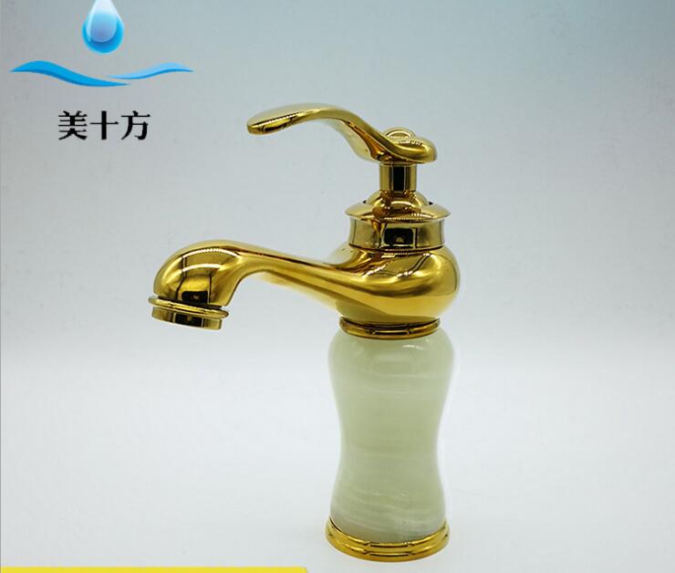 杭州銅合金冷熱水單孔龍頭青玉石玫瑰金水龍頭歐式玉石冷熱水龍頭 冷熱水單孔龍頭價(jià)格 冷熱水單孔龍頭哪家好價(jià)格