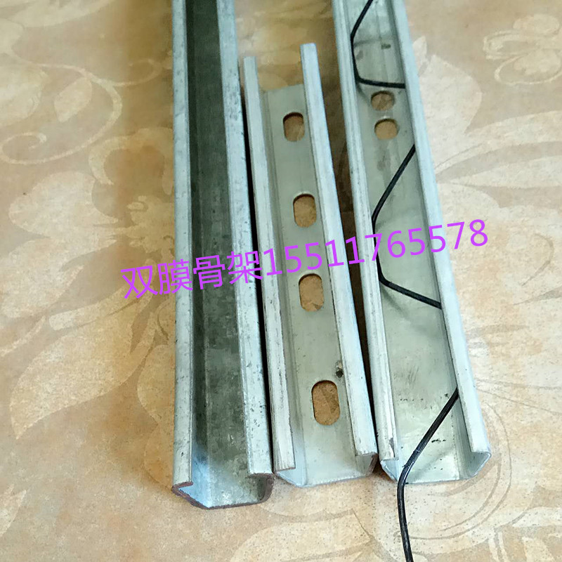 大棚鋼骨架配件雙膜骨架廠家 雙膜骨架配件批發(fā) 大棚骨架