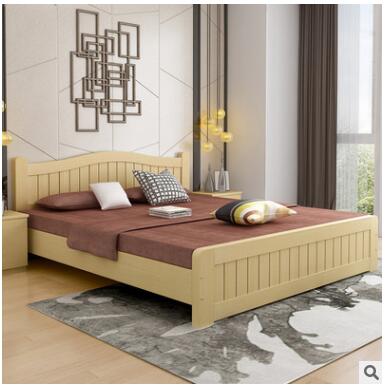 歐式白色實木床圖片/歐式白色實木床樣板圖 (3)