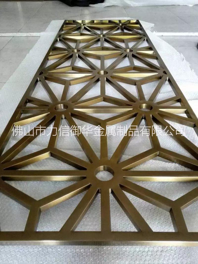 玫瑰金不銹鋼花格圖片/玫瑰金不銹鋼花格樣板圖 (2)