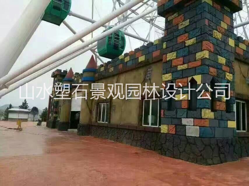 塑石水泥假山施工隊(duì)  室內(nèi)外園林景觀工程藝術(shù)設(shè)計(jì)
