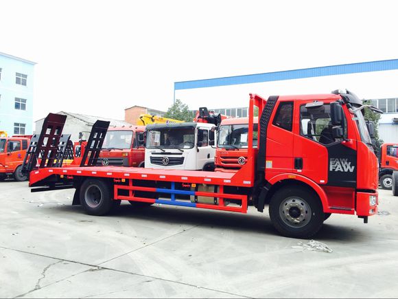 挖機拖車圖片/挖機拖車樣板圖 (4)