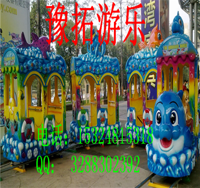 廣場軌道小火車無軌小火車廠家圖片
