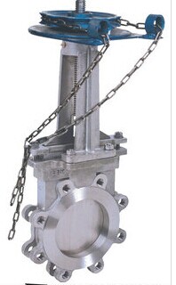 鏈輪對夾式刀型閘閥圖片/鏈輪對夾式刀型閘閥樣板圖 (1)