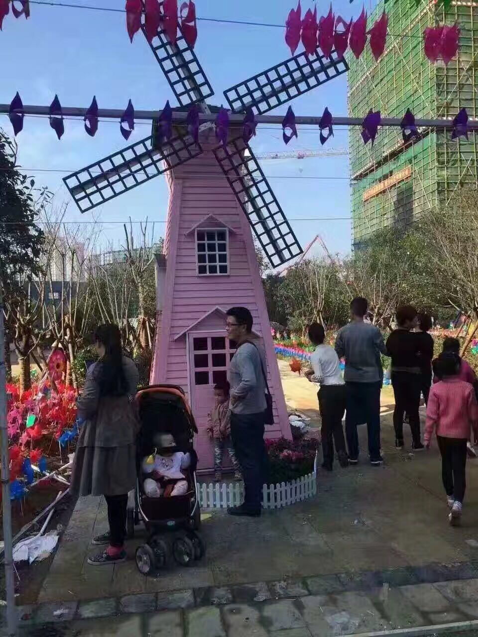 風(fēng)車走廊圖片/風(fēng)車走廊樣板圖 (2)