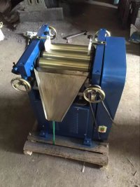 江西湖南山東廣東 三輥研磨機S16012070型 絲印油墨顏料粉底膏體唇膏
