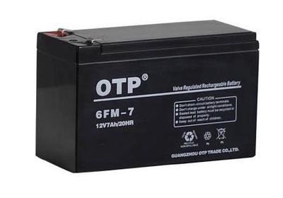 OTP 蓄电池 6FM-7 12V7AN  原装原品 厂家直销 价格电议