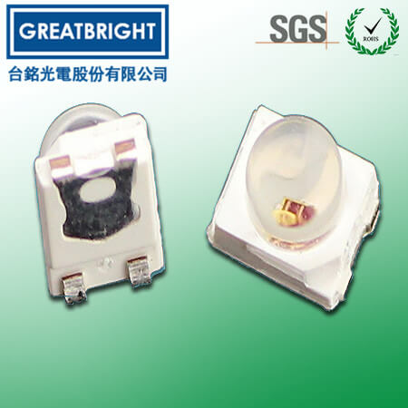 3528帶透鏡LED燈珠圖片/3528帶透鏡LED燈珠樣板圖 (1)