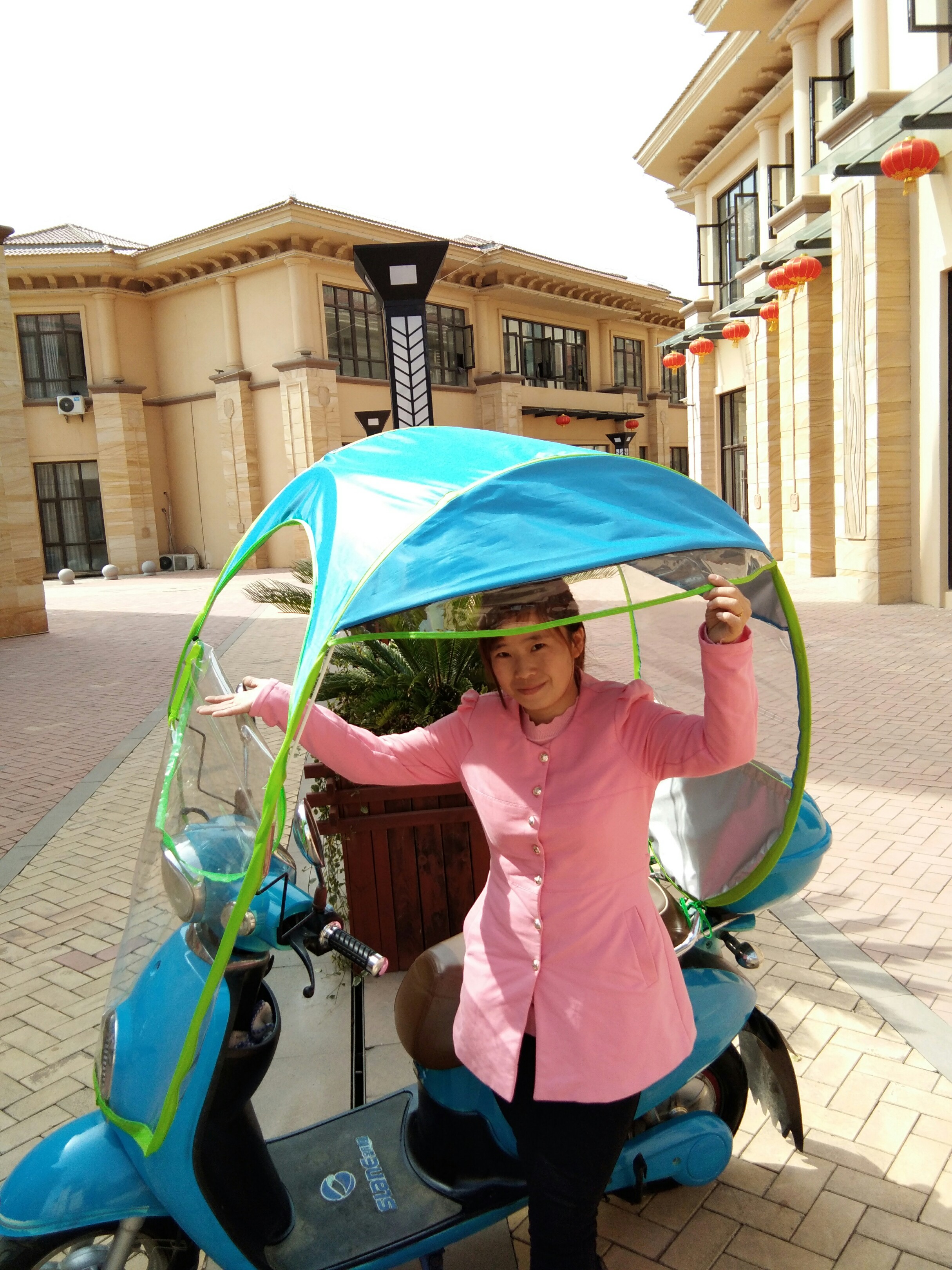 電動(dòng)車遮陽傘圖片/電動(dòng)車遮陽傘樣板圖 (1)