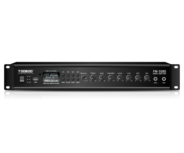 TOOBOO合并功放FM5080 MP3收音80W