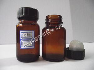 50ml棕色廣口瓶圖片/50ml棕色廣口瓶樣板圖 (2)