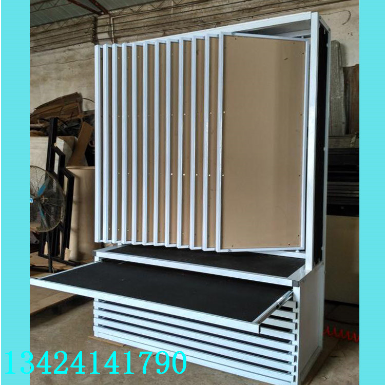 抽屜+翻頁式組合柜圖片