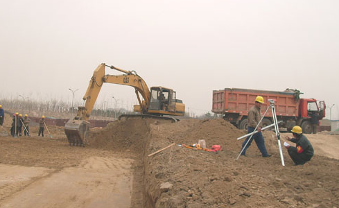 道路施工图片