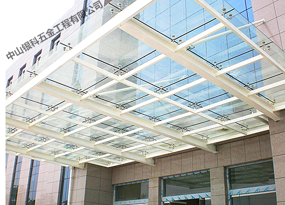 韶關(guān)玻璃雨棚圖片/韶關(guān)玻璃雨棚樣板圖 (1)