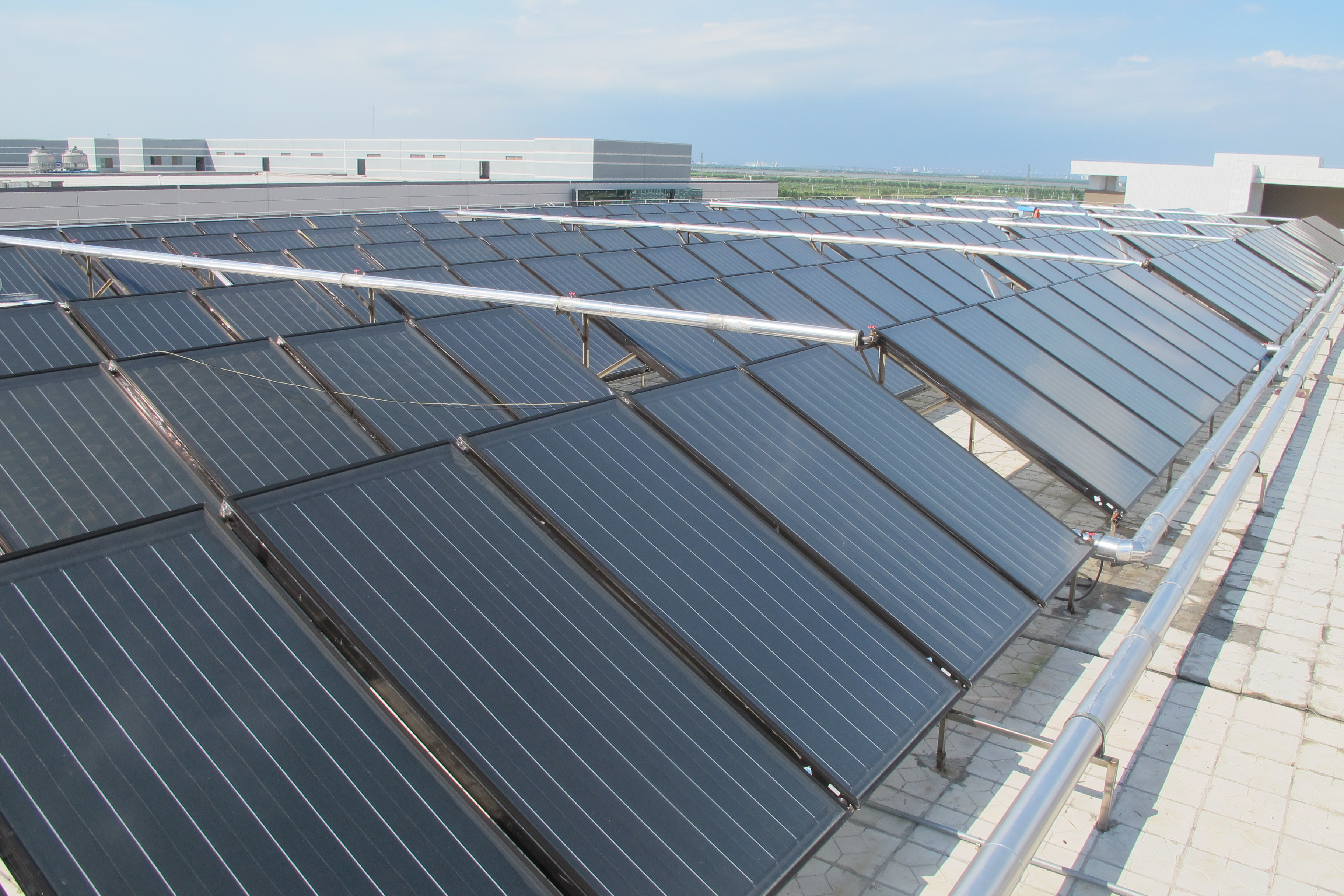 珠海工廠熱水工程案例圖片圖片