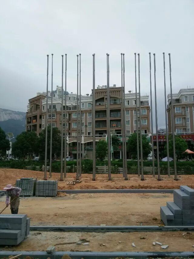 錐形旗桿圖片/錐形旗桿樣板圖 (3)