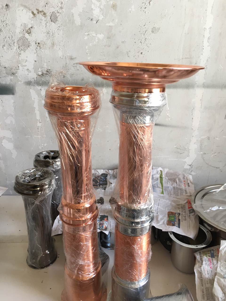 韓式自助燒烤伸縮排煙管