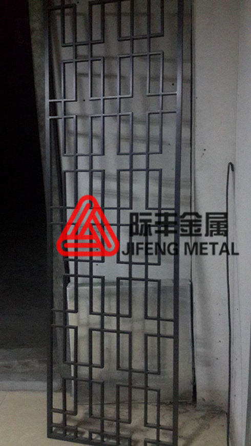 拉絲黑鈦金不銹鋼屏風(fēng) 廠家直銷圖片
