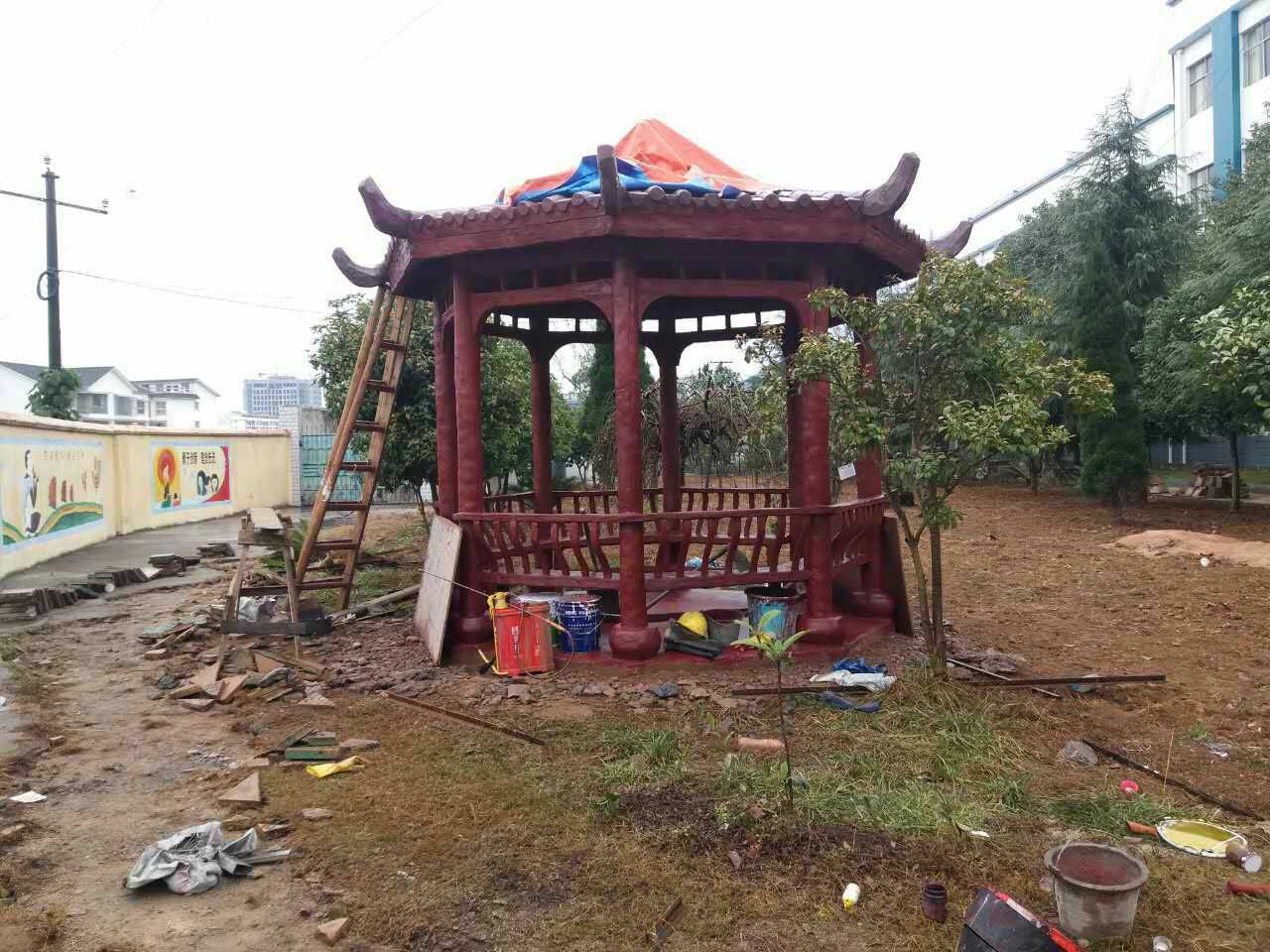 木涼亭圖片/木涼亭樣板圖 (2)
