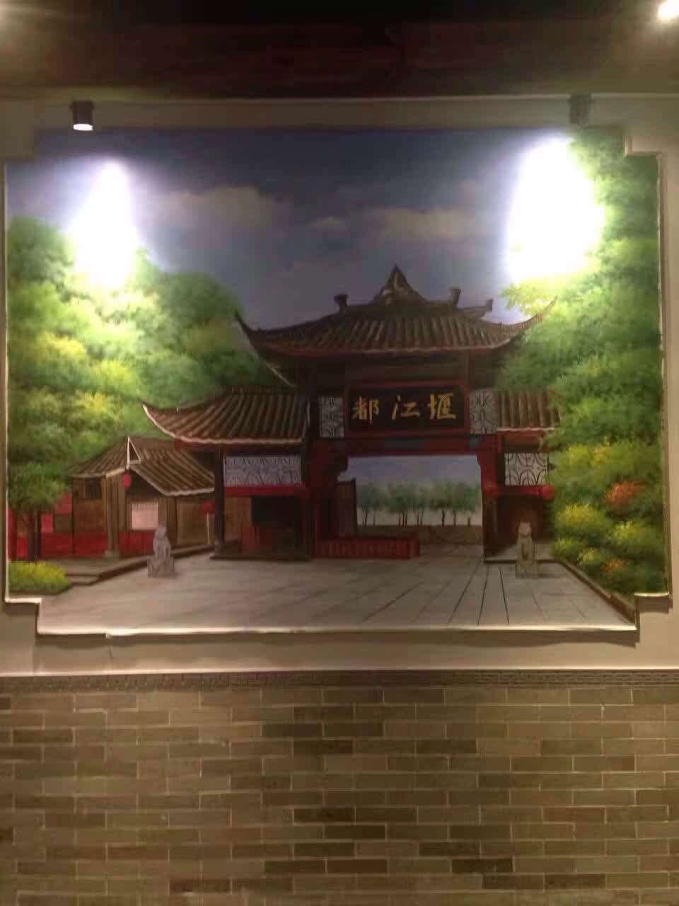 手繪墻圖片/手繪墻樣板圖 (3)