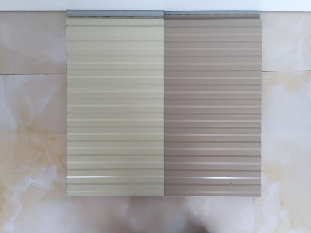 河南佳萬(wàn)佳2公分厚條紋集裝箱材料金屬雕花保溫板