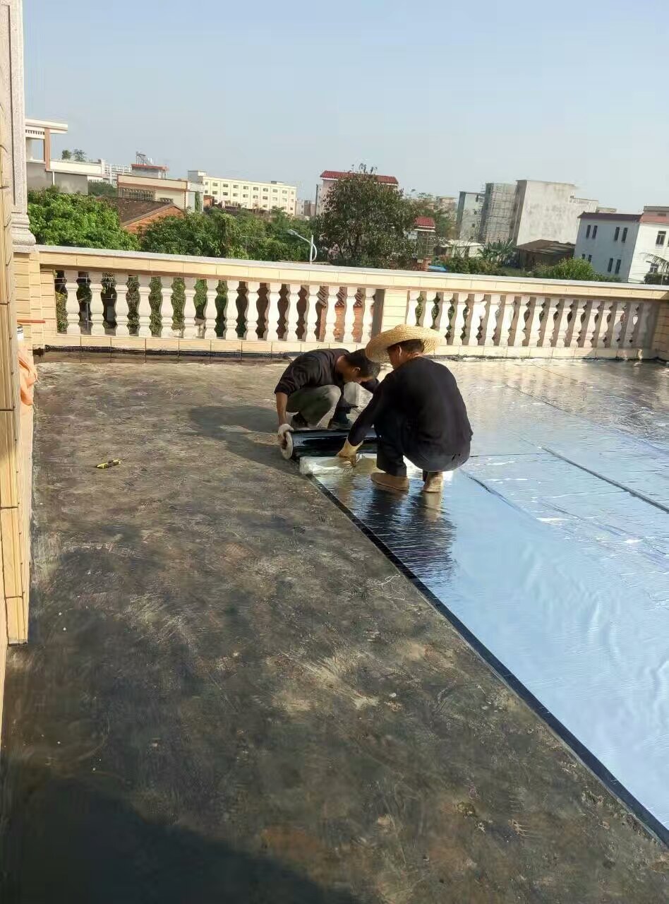 新舊屋面防水工程圖片