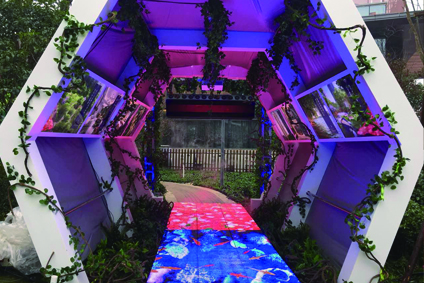 時(shí)光隧道出租 互動(dòng)時(shí)光隧道租賃圖片